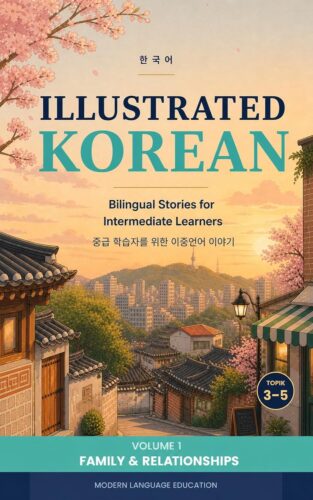 کتاب صوتی Illustrated Korean: Bilingual Stories for Intermediate Learners: Family and Relationships (Illustrated Korean: Bilingual Stories for Intermediate Learner (Black and White Edition)) [کره‌ای]