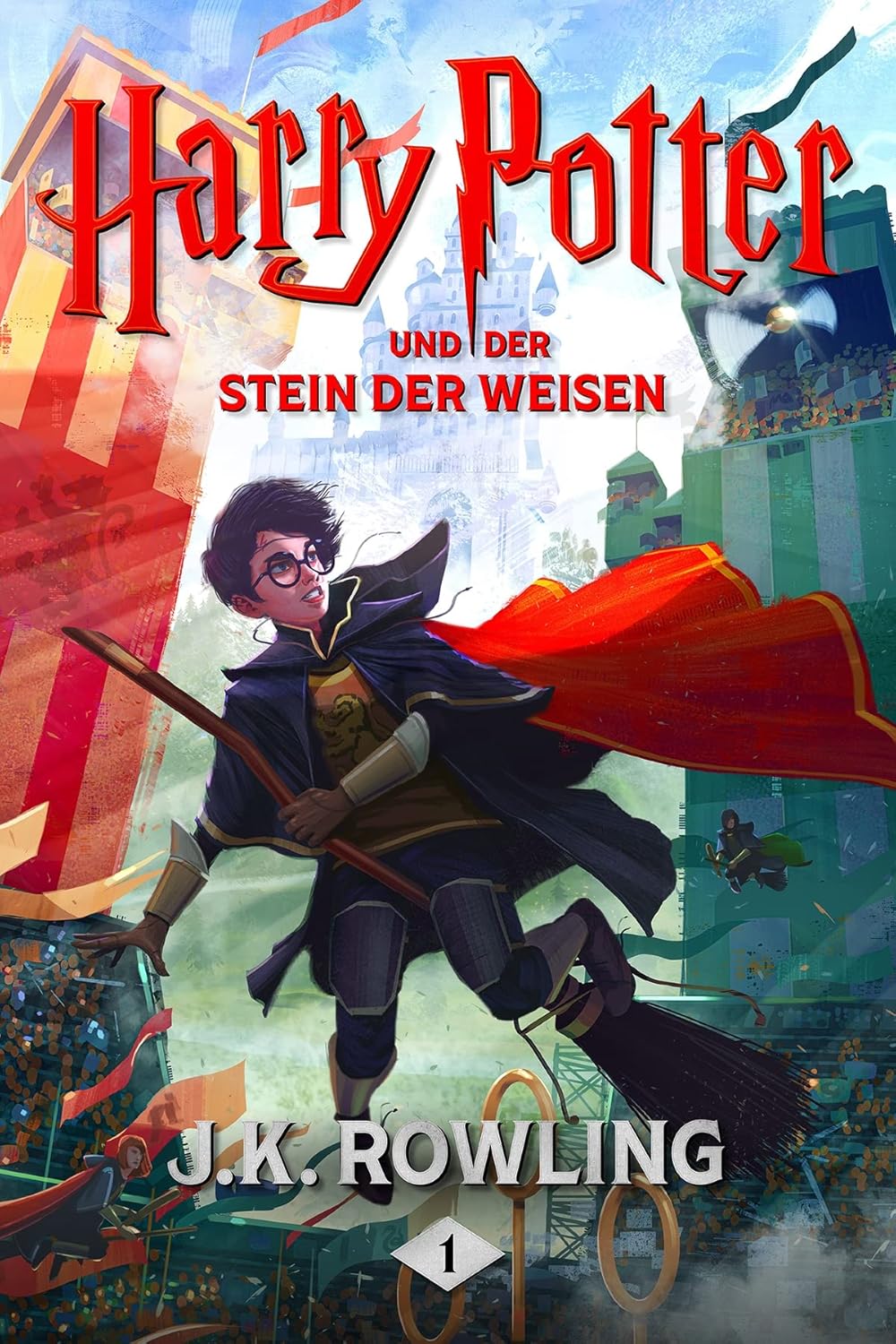 کتاب Harry Potter und der Stein der Weisen (German Edition) [آلمانی]