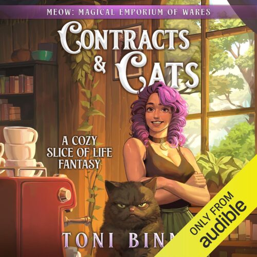 کتاب صوتی Contracts & Cats: A Cozy Slice-of-Life Fantasy [انگلیسی]