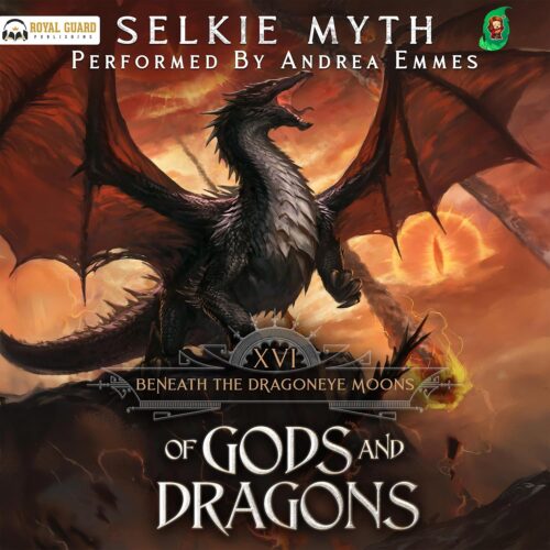 کتاب صوتی Of Gods and Dragons: Beneath the Dragoneye Moons, Book 16 [انگلیسی]