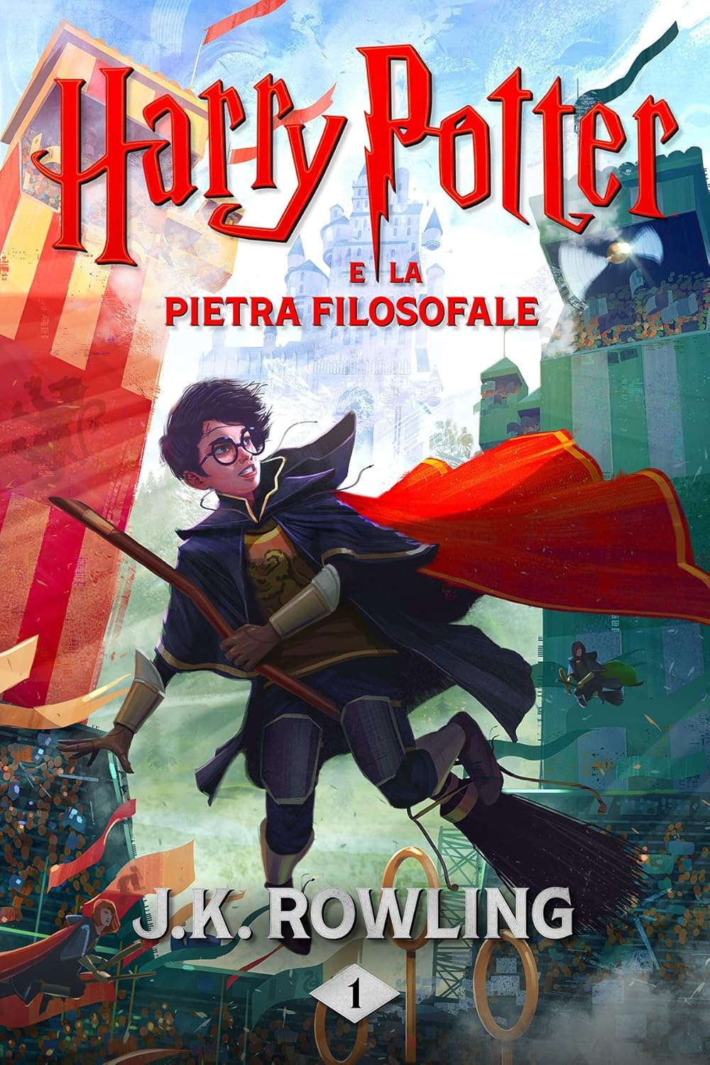 کتاب Harry Potter e la Pietra Filosofale (Italian Edition) [ایتالیایی]