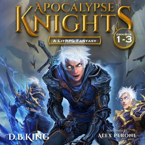 کتاب صوتی Apocalypse Knights Omnibus, Books 1-3: A LitRPG Fantasy [انگلیسی]
