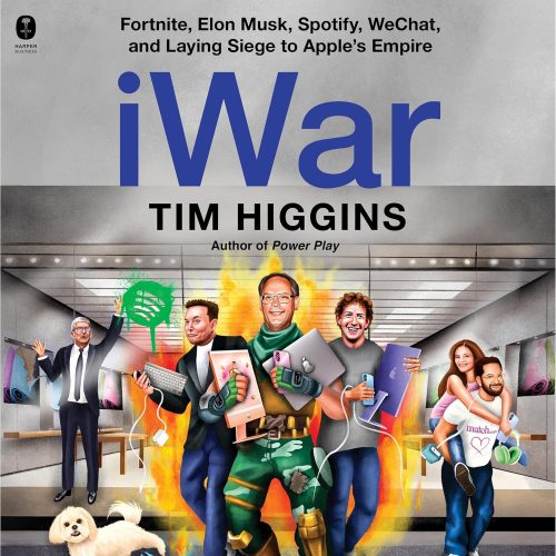 کتاب صوتی iWar: Fortnite, Elon Musk, Spotify, WeChat, and Laying Siege to Apple’s Empire [انگلیسی]