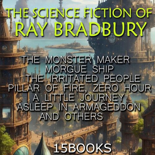 کتاب صوتی The Science Fiction of Ray Bradbury (15+ Books): The Monster Maker, Morgue Ship, the Irritated People, Pillar of Fire, Zero Hour, a Little Journey, Asleep in Armageddon and Others [انگلیسی]