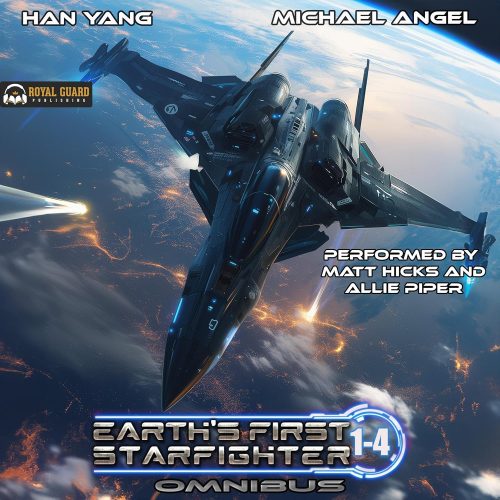 کتاب صوتی Earth’s First Starfighter Omnibus: Books 1-4 [انگلیسی]