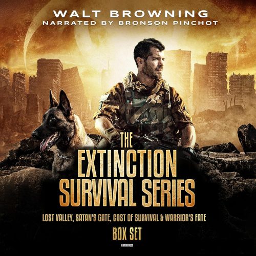 کتاب صوتی The Extinction Survival Series Box Set: Lost Valley, Satan’s Gate, Cost of Survival & Warrior’s Fate [انگلیسی]