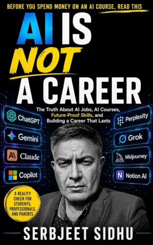کتاب AI Is Not a Career: The Truth About AI Jobs, AI Courses, Future-Proof Skills, and Building a Career That Lasts [انگلیسی]