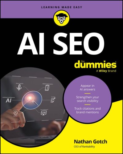 کتاب AI SEO For Dummies [انگلیسی]