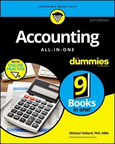 کتاب Accounting All-in-One For Dummies (+ Videos and Quizzes Online) [انگلیسی]