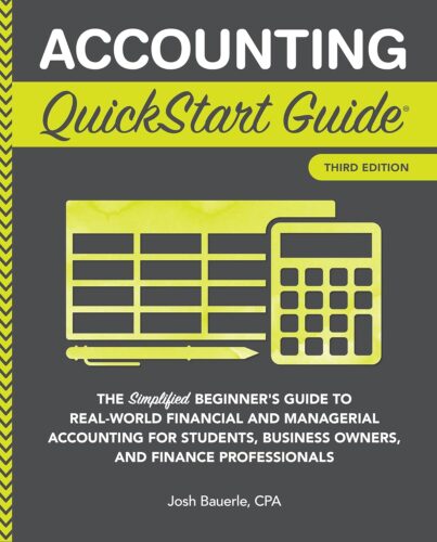 کتاب Accounting QuickStart Guide: The Simplified Beginner’s Guide to Financial & Managerial Accounting For Students, Business Owners and Finance Professionals (Starting a Business – QuickStart Guides) [انگلیسی]