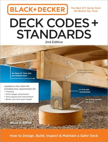 کتاب Black and Decker Deck Codes and Standards 2nd Edition: How to Design, Build, Inspect, and Maintain a Safer Deck [انگلیسی]