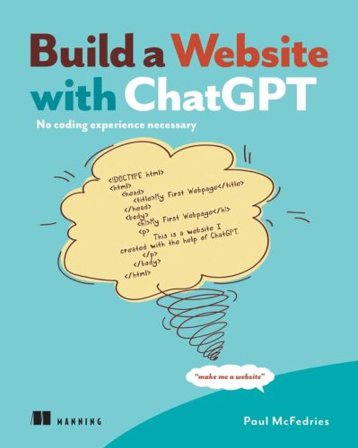 کتاب Build a Website with ChatGPT: No coding experience necessary [انگلیسی]