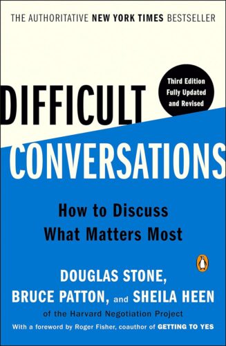 کتاب Difficult Conversations: How to Discuss What Matters Most [انگلیسی]