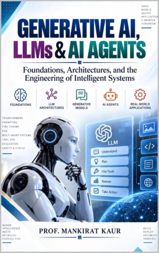 کتاب GENERATIVE AI, LLMs & AI AGENTS: Foundations, Architectures, and the Engineering of Intelligent Systems [انگلیسی]