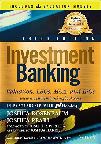 کتاب Investment Banking: Valuation, LBOs, M&A, and IPOs (Book + Valuation Models) (Wiley Finance) [انگلیسی]