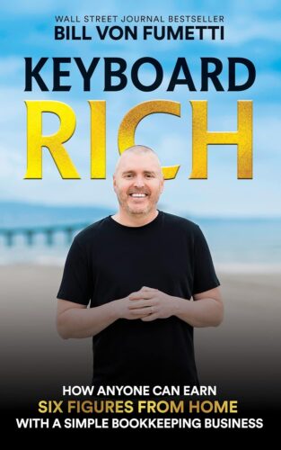 کتاب Keyboard Rich: How Anyone Can Earn Six Figures from Home with a Simple Bookkeeping Business [انگلیسی]