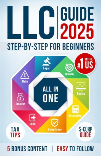 کتاب LLC Beginner’s Guide, 2025 Updated Edition: The Most Complete and Easy-to-Follow Handbook on How to Form, Manage and Maintain Your Limited Liability Company (Start A Business) [انگلیسی]