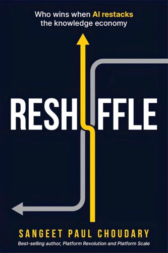 کتاب Reshuffle: Who wins when AI restacks the knowledge economy [انگلیسی]
