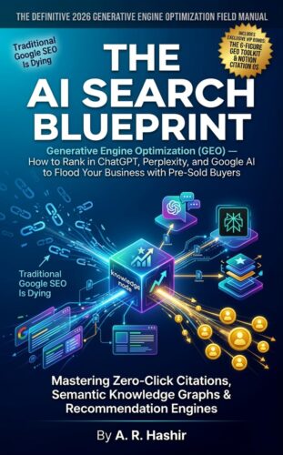 کتاب THE AI SEARCH BLUEPRINT: Generative Engine Optimization (GEO) — The Complete Guide to AI Search Visibility, Zero-Click Citations, and Inbound Growth [انگلیسی]