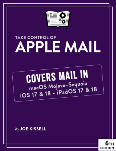 کتاب Take Control of Apple Mail, 6th Edition [انگلیسی]