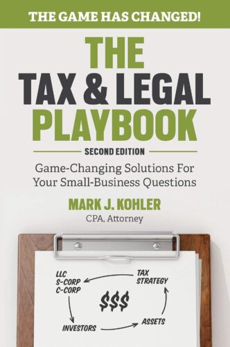 کتاب The Tax and Legal Playbook: Game-Changing Solutions To Your Small Business Questions [انگلیسی]
